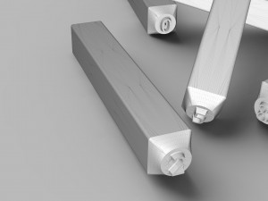 Numarator Set 4K 3D Model