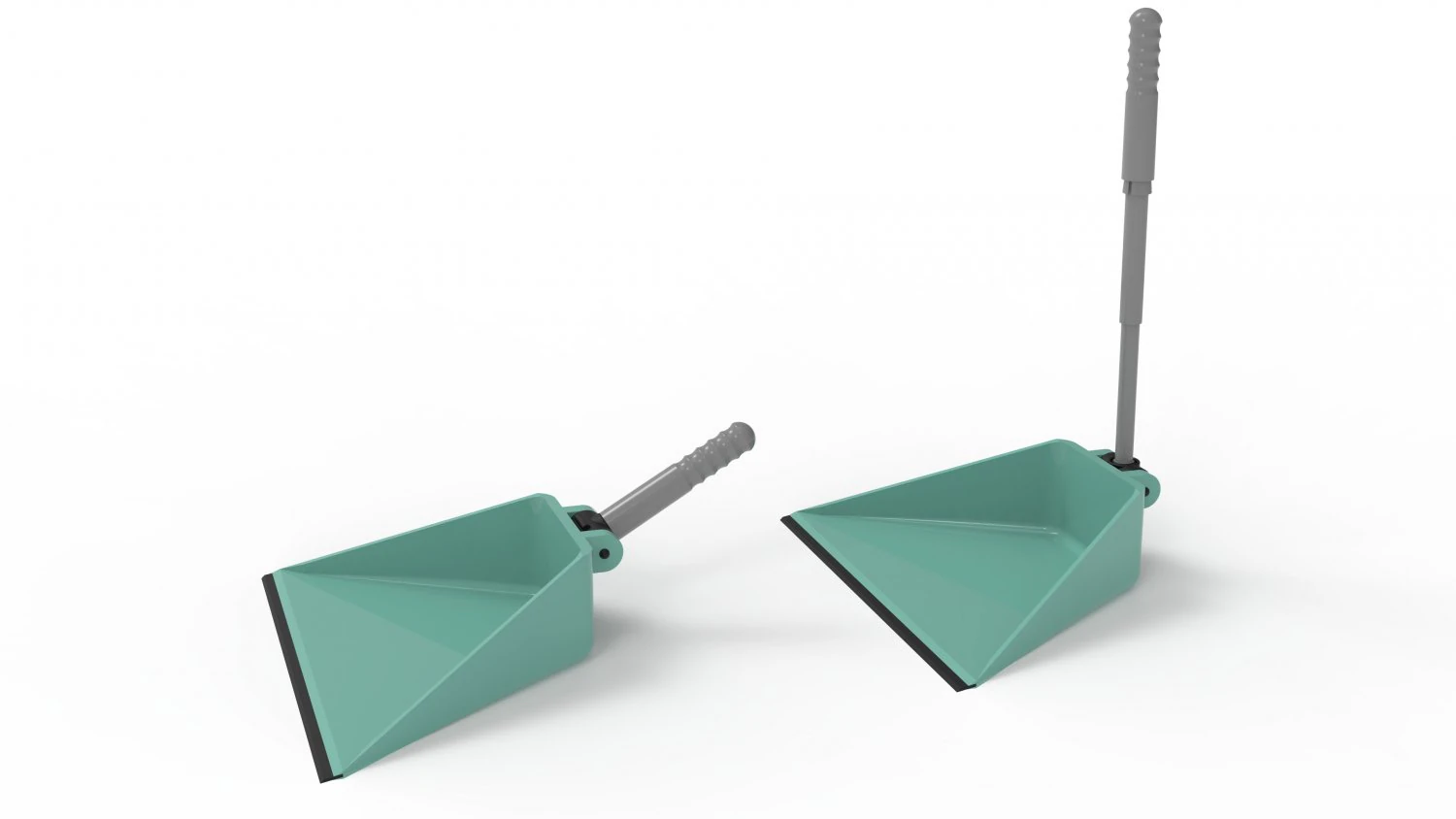 Telescopic Dustpan 4K 3D Model .c4d .max .obj .3ds .fbx .stl .blend 