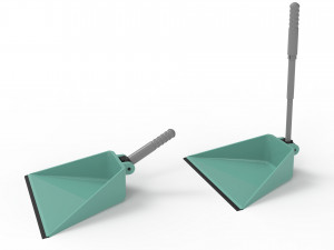 Telescopic Dustpan 4K 3D Model