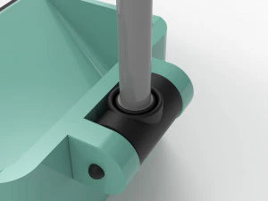 Telescopic Dustpan 4K 3D Model