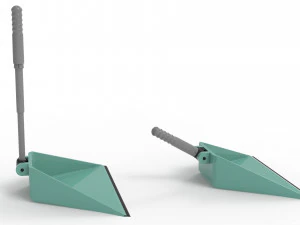 Telescopic Dustpan 4K 3D Model
