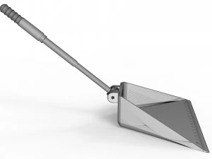 Telescopic Dustpan 4K 3D Model