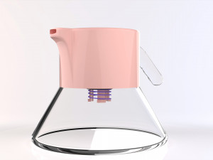 Capless Pitcher 4K 3D Model