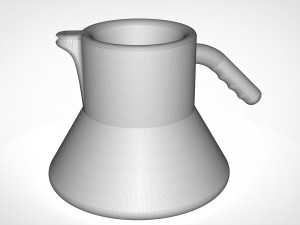 Capless Pitcher 4K 3D Model