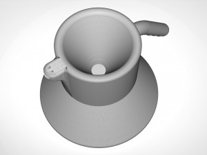 Capless Pitcher 4K 3D Model