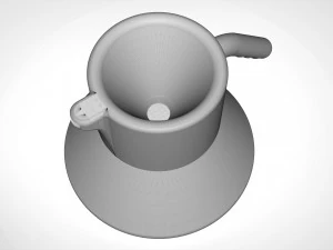 Dzban bez nakrętki 4K Model 3D