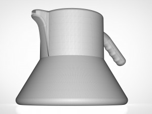 Capless Pitcher 4K 3D Model