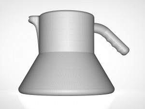 Capless Pitcher 4K 3D Model