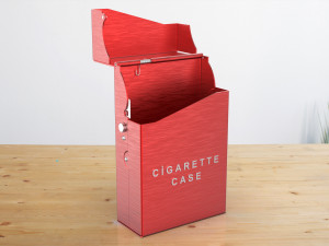 Cigarette Case 4K 3D Model