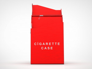 Cigarette Case 4K 3D Model