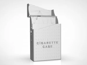 Cigarette Case 3D Model