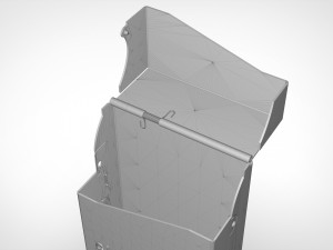 Cigarette Case 4K 3D Model