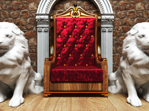 King Throne 9 - 4K 3D-Modell