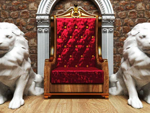 King Throne 9 3D Model