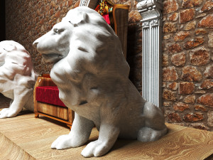 King Throne 9 - 4K 3D-Modell