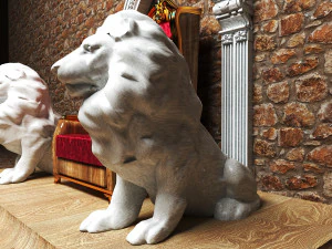 King Throne 9 3D Model