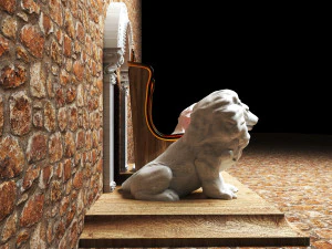 King Throne 9 3D Model