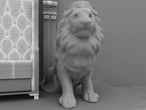 King Throne 9 3D Model