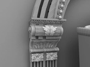 King Throne 9 3D Model