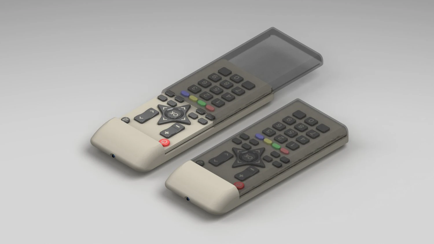 Mini telecomando 4K Modello 3D .c4d .max .obj .3ds .fbx .stl .blend 
