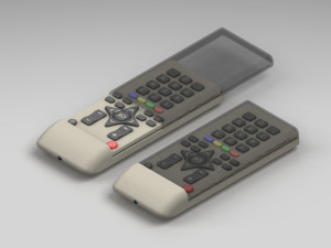 Mini Remote Control 4K 3D Model