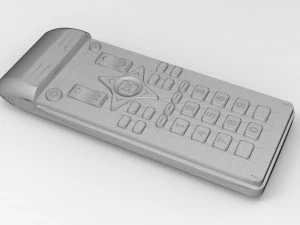 Mini telecomando 4K Modello 3D