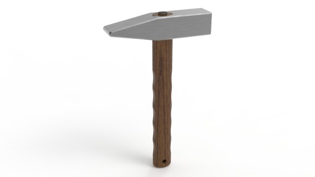 Hammer 4K Model 3D .c4d .max .obj .3ds .fbx .stl .blend 