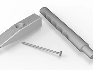 Hammer 4K 3D Model