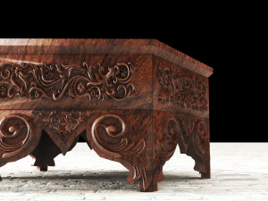 Anatolian Style Coffee Table 4K Model 3D