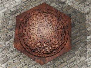 Anatolian Style Coffee Table 3D Model