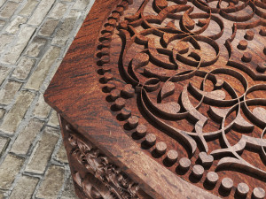 Anatolian Style Coffee Table 4K Model 3D