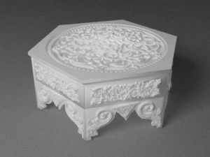 Anatolian Style Coffee Table 3D Model