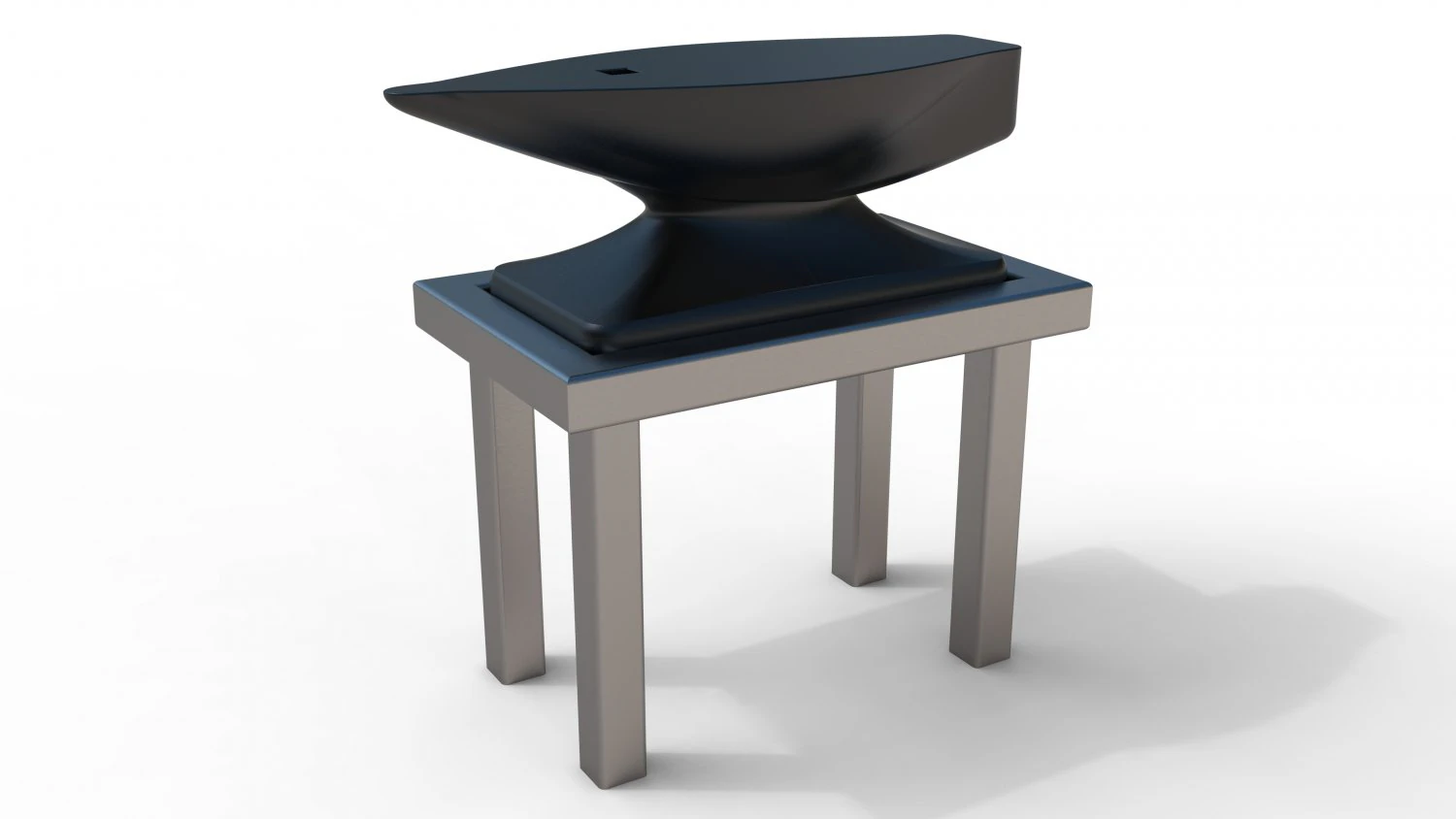Blacksmith Anvil 3D Model .c4d .max .obj .3ds .fbx .stl .blend 