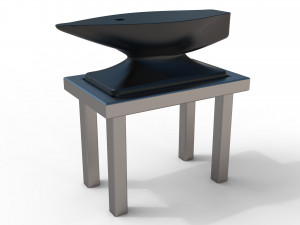 Blacksmith Anvil 4K Modèle 3D