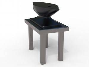 Blacksmith Anvil 4K 3D Model