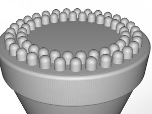 Multi Led Bulb 3D Model