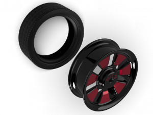 007 Wheel 3D Модель