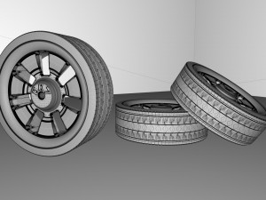 007 Wheel 3D Модель