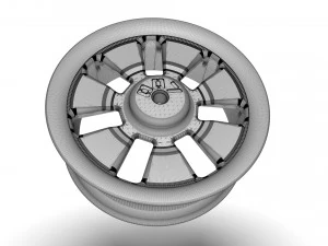 007 Roue Modèle 3D