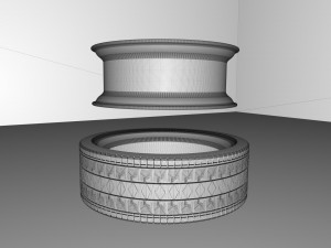 007 Wheel 3D Модель