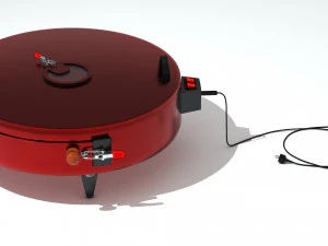 Turkish Drum Oven 4K 3D Model