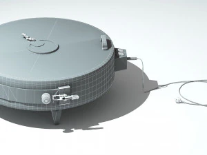 Turkish Drum Oven 4K 3D Model