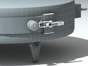 Turkish Drum Oven 4K Modelo 3D