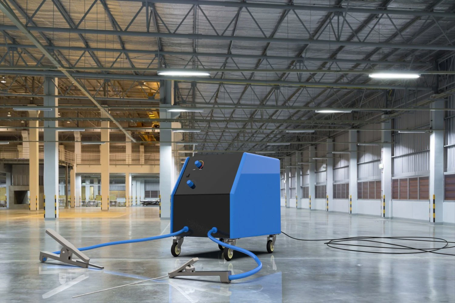 Welding Machine 3D Model .c4d .max .obj .3ds .fbx .stl .blend