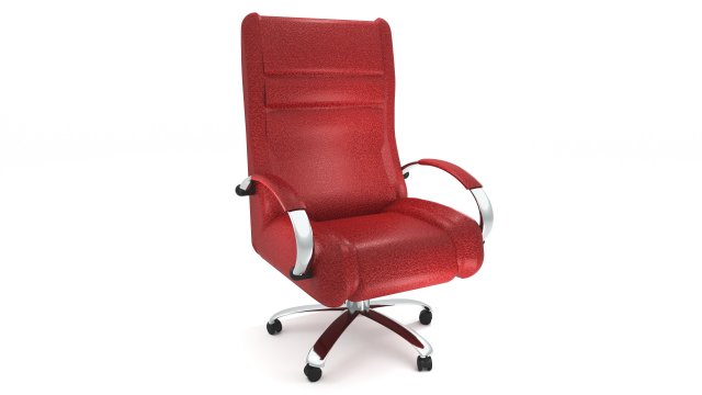 Boss Office Chair 4 - 4K 3D 모델 .c4d .max .obj .3ds .fbx .stl .blend 