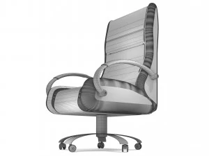 Boss Office Chair 4 - 4K 3D Model