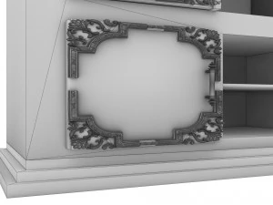 Silverware Cabinet 3D Model