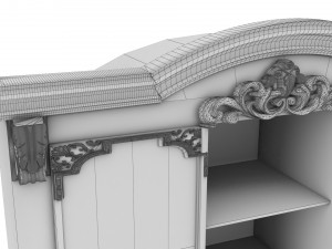 Silverware Cabinet 3D 모델
