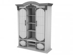 Silverware Cabinet 3D Model