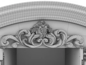 Silverware Cabinet 3D Model